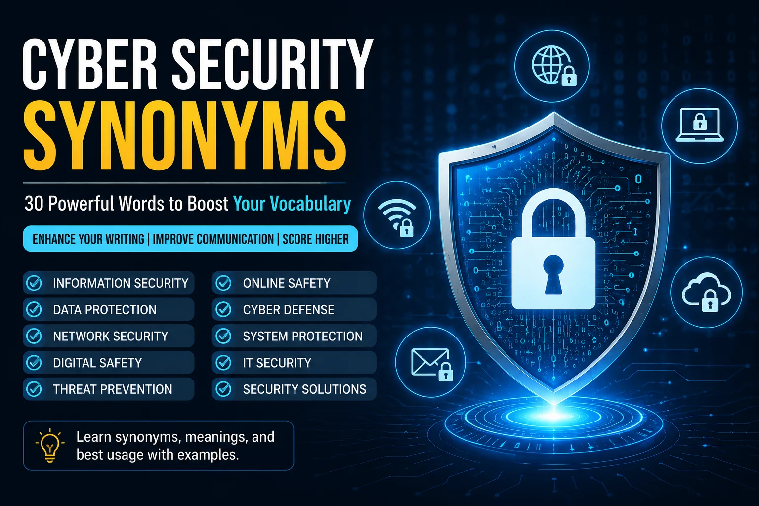Cyber Security Synonyms
