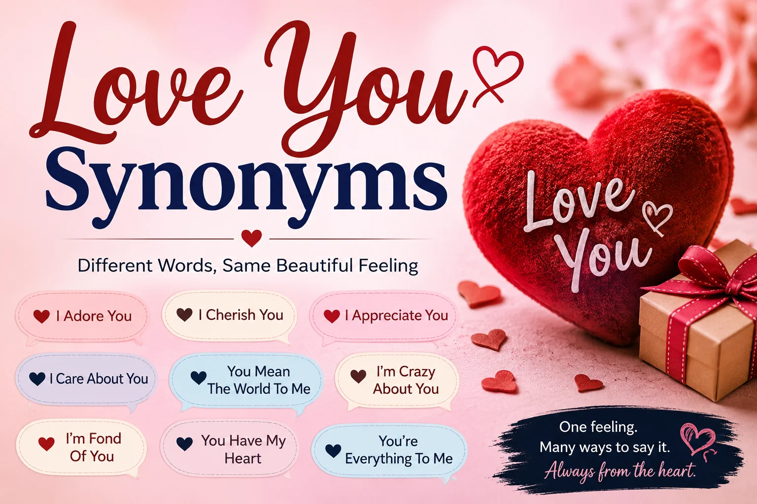 Love You Synonyms