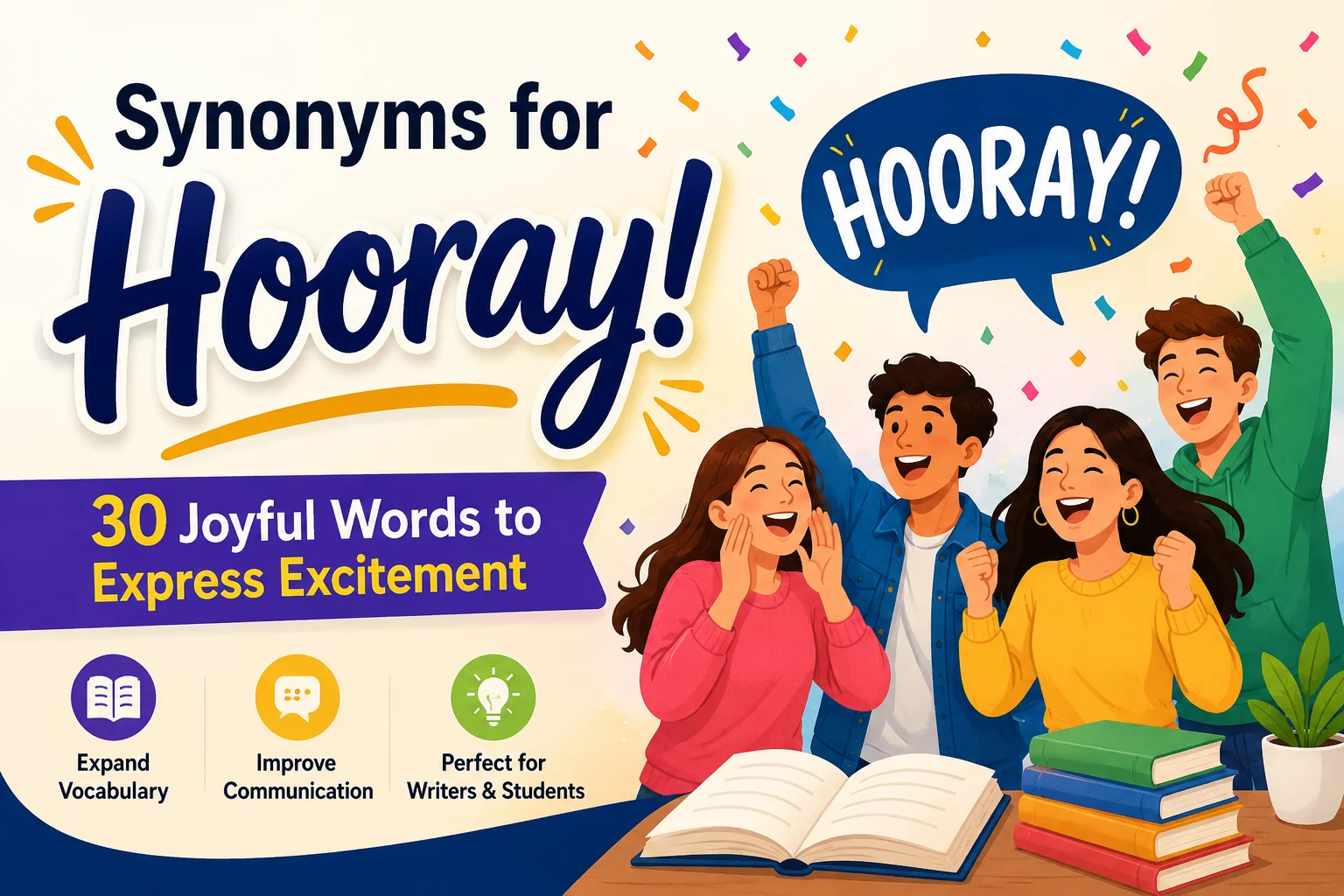 Synonyms for Hooray