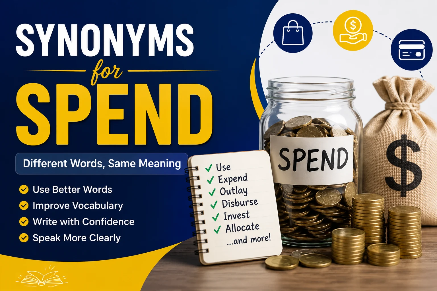 Synonyms for Spend
