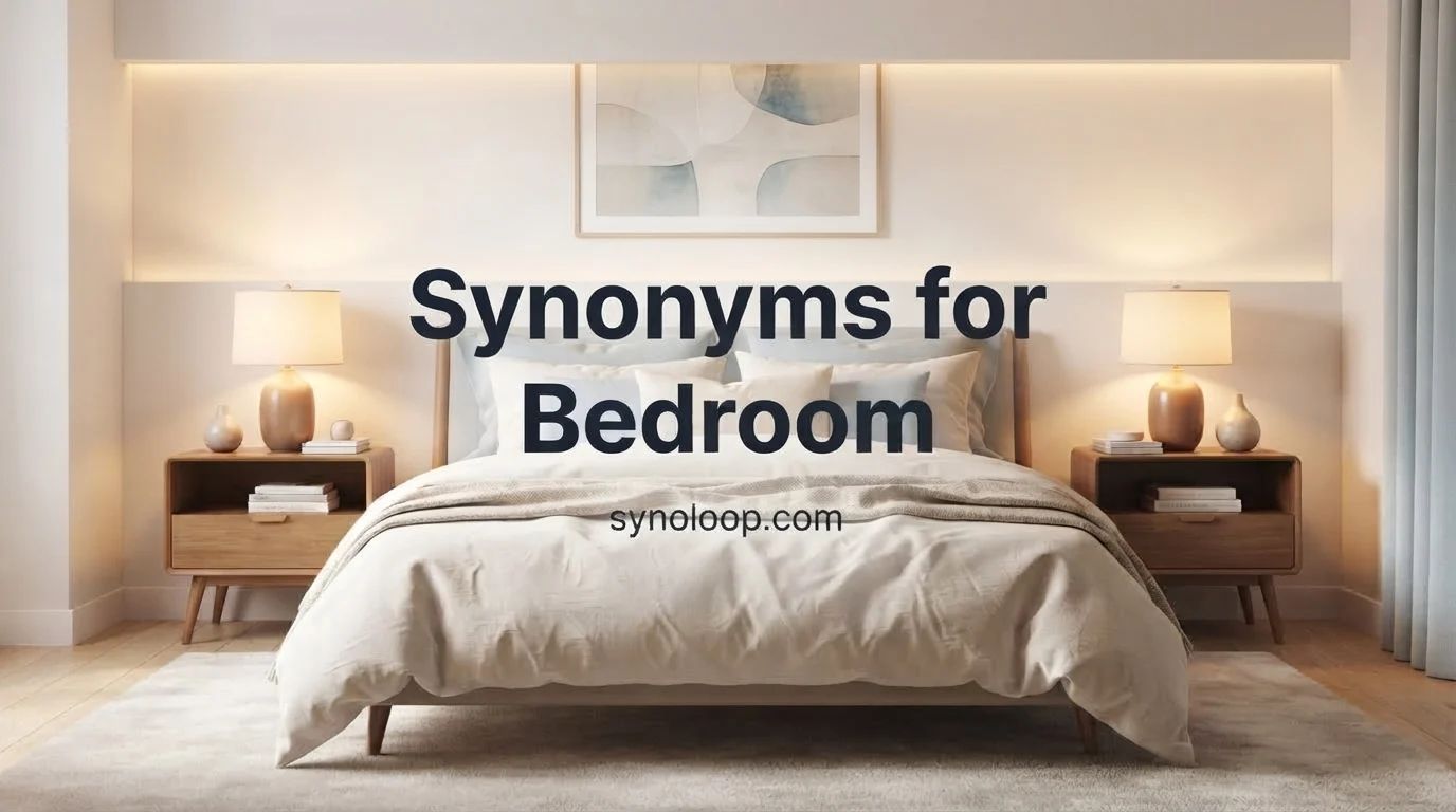 Synonyms for Bedroom