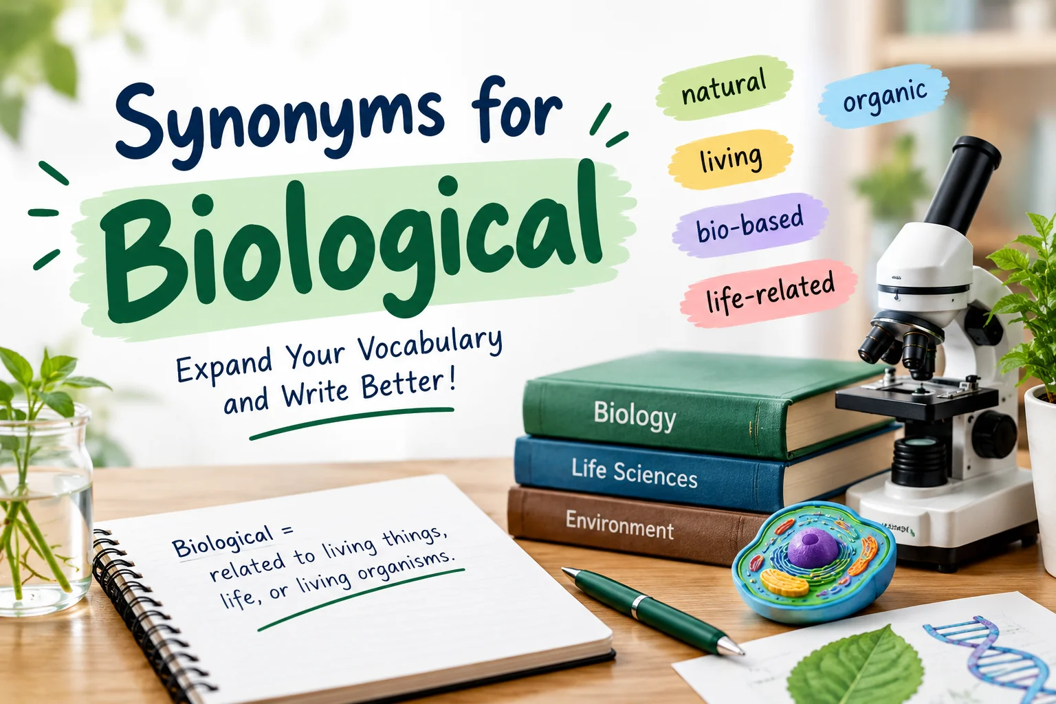 Synonyms for Biological