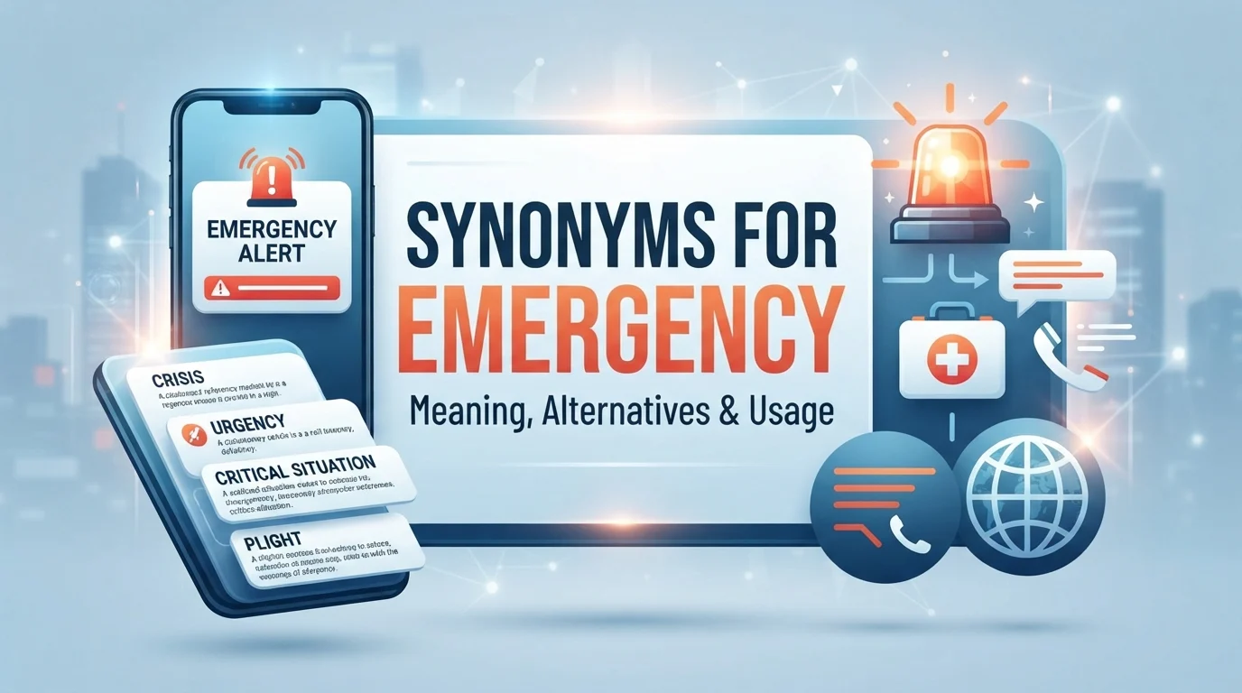 Synonyms for Emergency