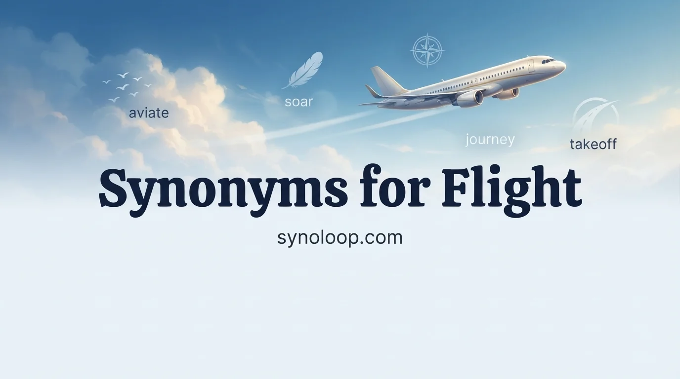 Synonyms for Flight