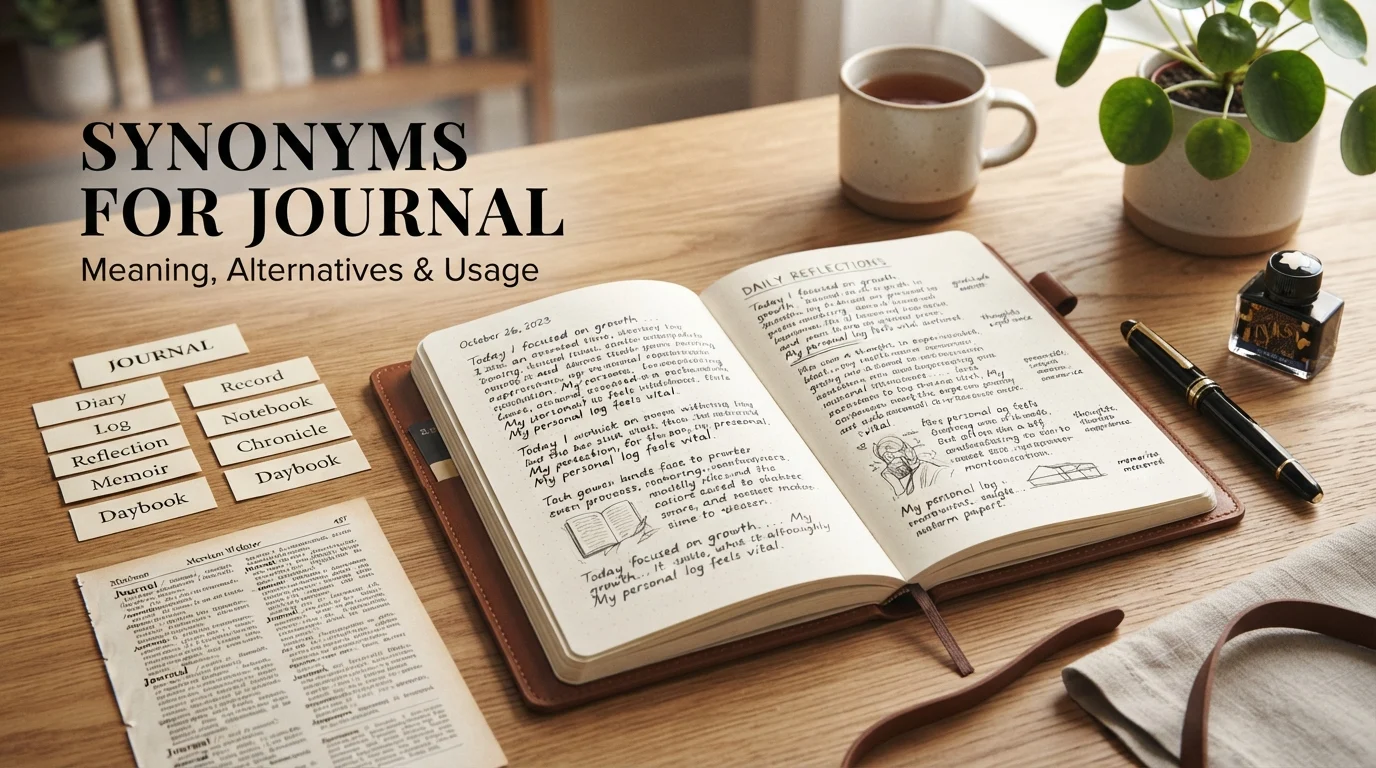 Synonyms for Journal