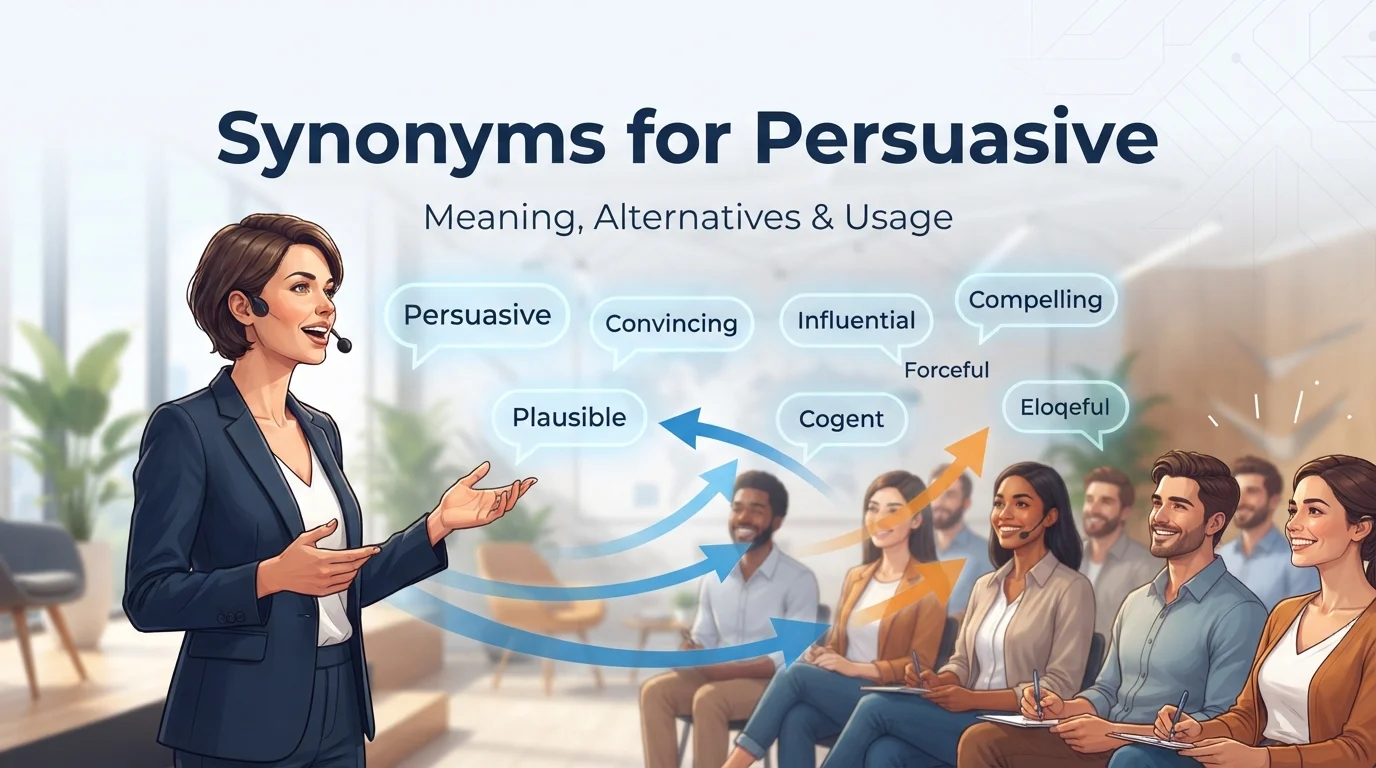 Synonyms for Persuasive