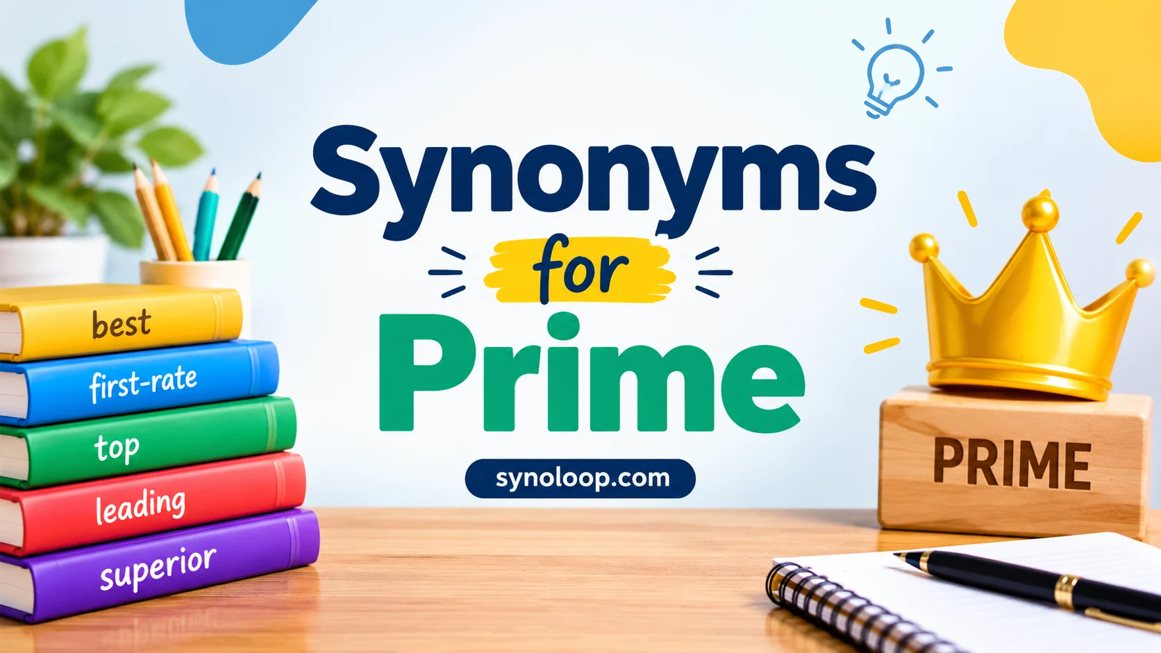 Synonyms for Prime