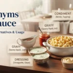 Synonyms for Sauce
