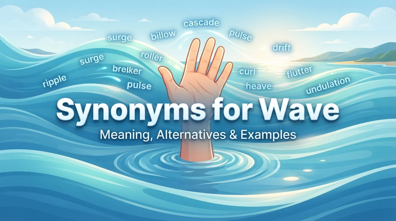 Synonyms for Wave