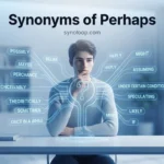 Synonyms of Perhaps