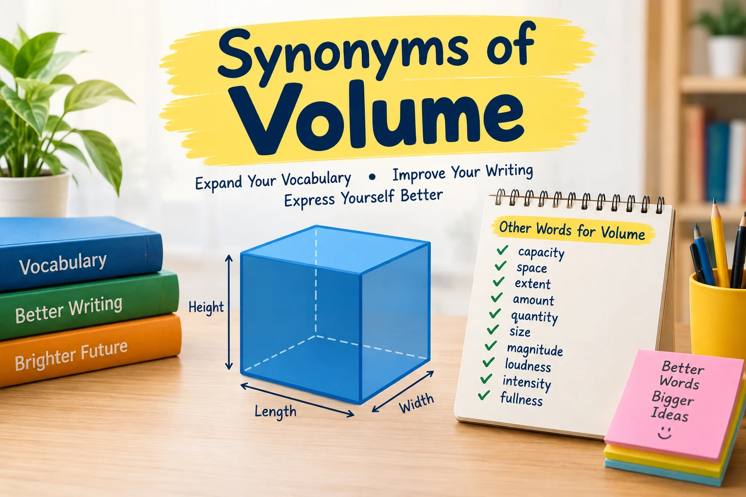 Synonyms of Volume