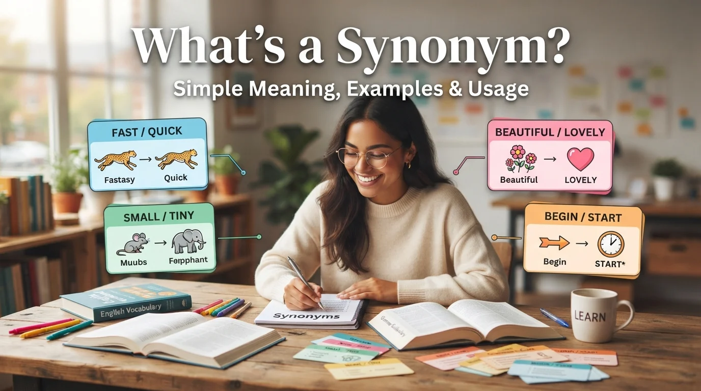 What’s a Synonym