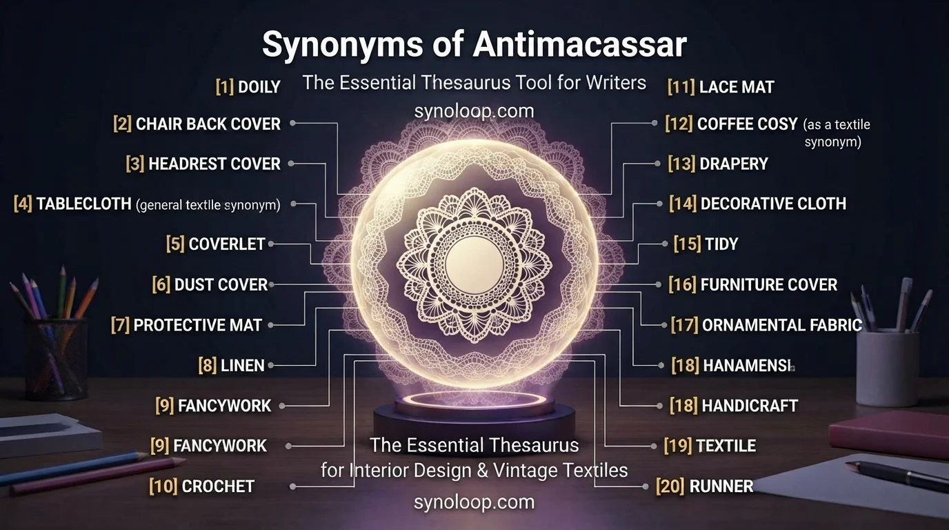 Synonyms of Antimacassar