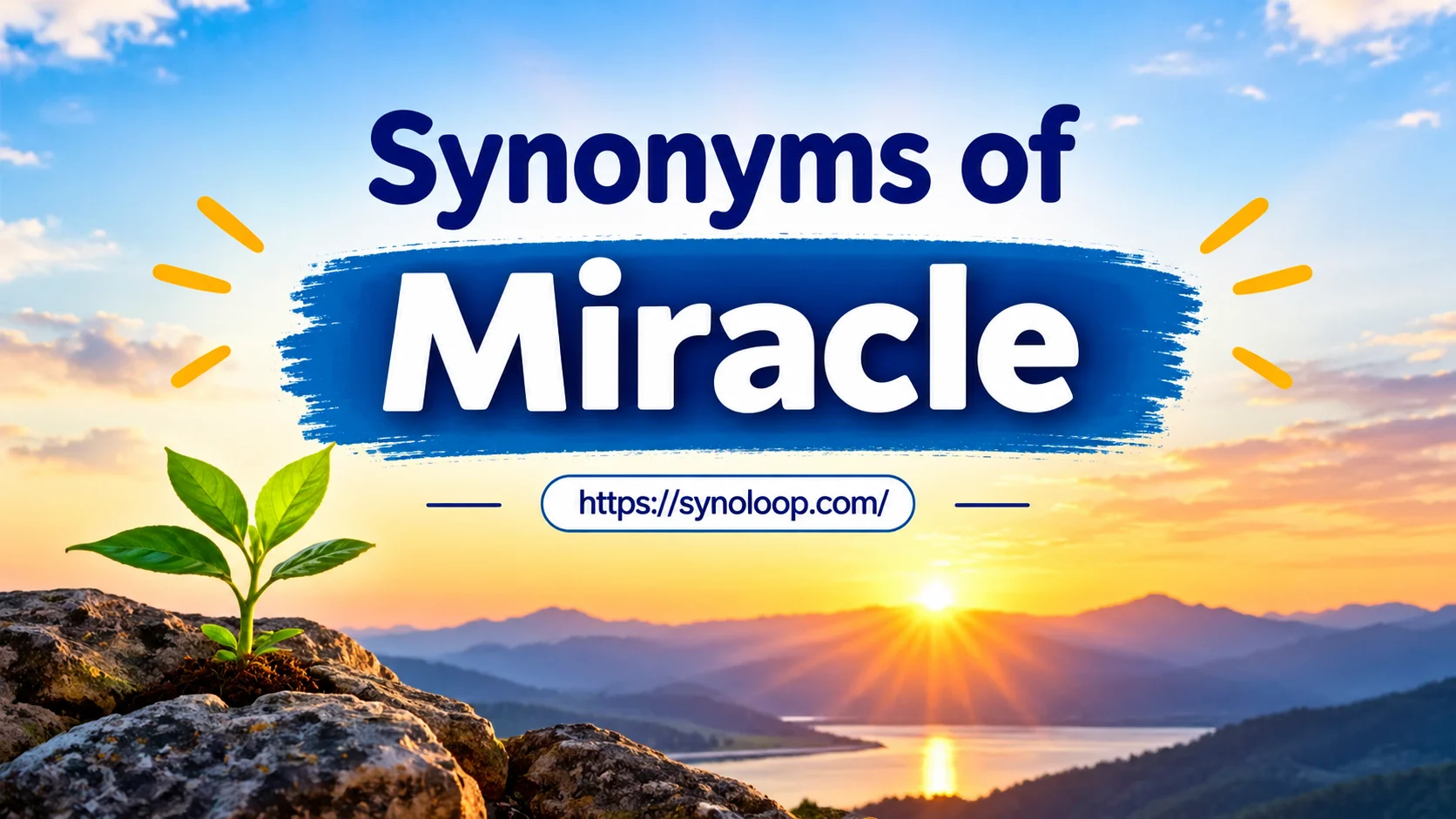 Synonyms of Miracle