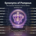 Synonyms of Pompous